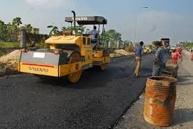 Road Construction Work by Bajaj Developers